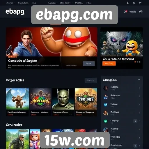 explorando a interface do usuário em ebapg.com